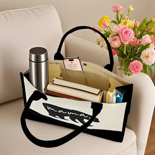 Vista 5 de Mothers Day Gifts for New Mom Pregnancy Gifts Tote Bags for Women Mommy Mama Tote Bag for Hospital Shopping Birthday