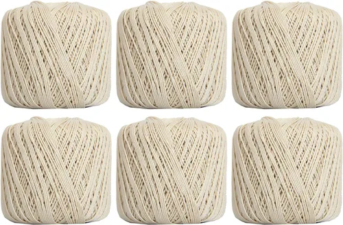 Vista 56 de Hilo de croché Threadart, 100 % algodón, talla 10 Soft pure cotton crochet thread for lace, doilies, amigurumi and crafts. Smooth finish with