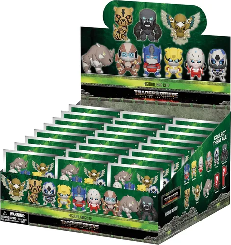 Vista 3 de Hasbro Transformers Rise of the Beasts - Clip para bolsa de espuma 3D 1 personaje aleatorio