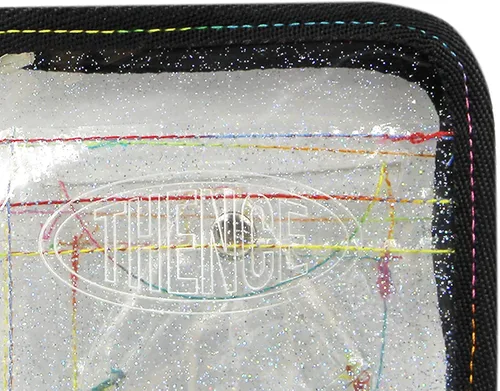Vista 5 de Cartera plegable para mujeres y niñas con correa desmontable para el cuello para tarjetas de fotos