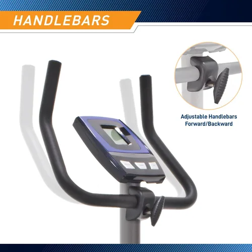 Vista 4 de Marcy Bicicleta de Ejercicio Estacionaria para Interiores con 8 Niveles de Resistencia Magnética