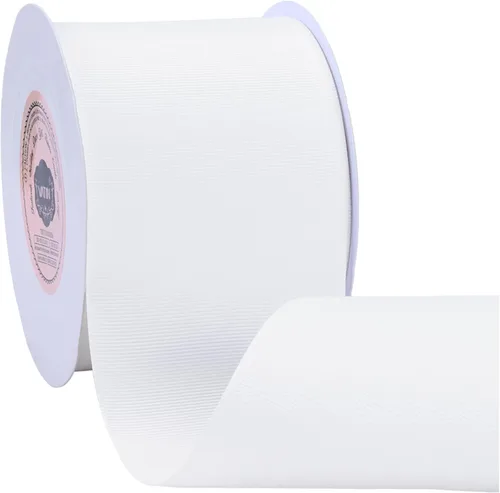 Vista 29 de VATIN Cinta de Grogrén Negra, 1-1/2" x 50 Yardas Continuas, Cinta de Grogrén de Poliéster Negra, Usar para Lazos de Bricolaje, Accesorios