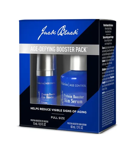 Vista 9 de Jack Black Proteína Booster Skin Serum, ProSeries Age Control – Péptidos, Antioxidantes y Omega-3 Orgánico, Suero Antienvejecimiento para Hombres