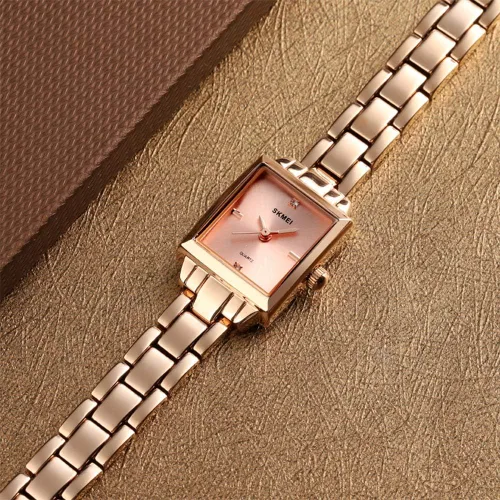 Vista 2 de SKMEI - Reloj impermeable para mujer reloj de pulsera para mujer