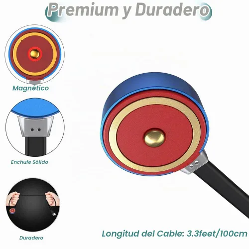 Vista 4 de Kissmart Cargador MCC 3 para Olight Odin/Odin Mini/PL-Pro/Baton3/Warrior Mini2/Perun 2/Seeker 3 Pro/Warrior 3s/Baldr Pro R Cable de carga USB