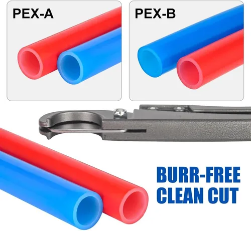 Vista 5 de EFIELD 3/8" - 1" Pex tubo y cortador de tubos de plástico, (TOOL026)