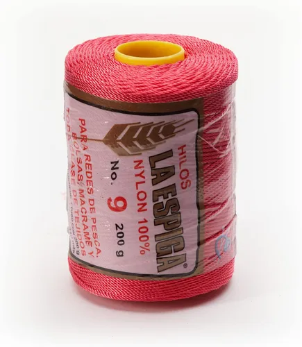 Vista 37 de N° 9 - 100% Cordón de Hilo de Nylon Omega para Tejer y Crochet - 01 Blanco