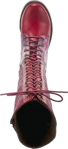 Vista 3 de Spring Step L'Artiste Botines icónicos para mujer, rojo (Red Multi)
