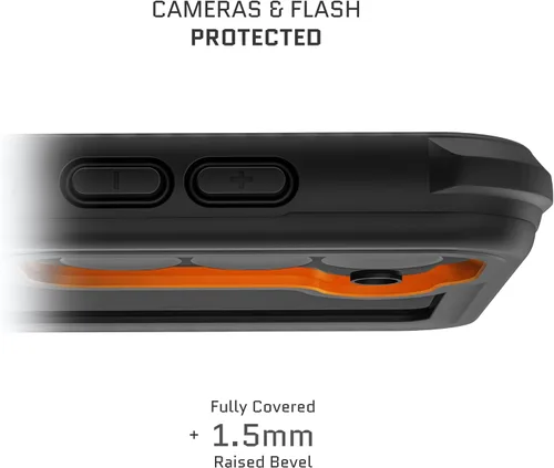 Vista 5 de Ghostek Nautical - Funda impermeable para Galaxy S23 con protector de pantalla y cámara, funda con clip para cinturón, protección resistente