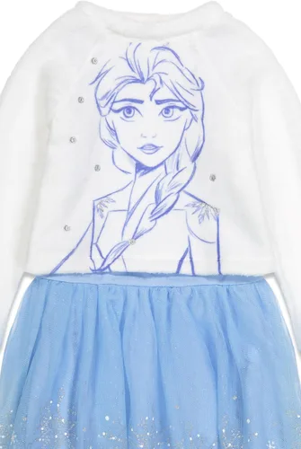 Vista 7 de Disney Frozen Elsa - Vestido de manga larga para niñas