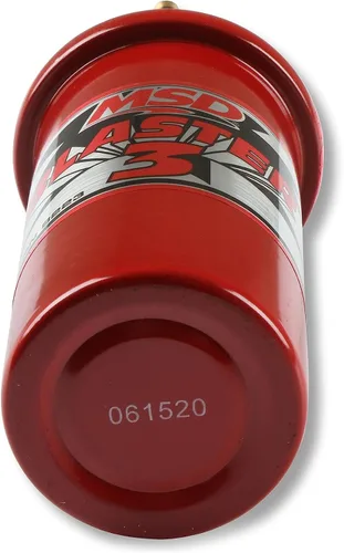 Vista 4 de MSD 8223 Bobina de Encendido Blaster Serie 3 (terminal/arranque de 90 grados), rojo