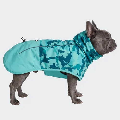 Vista 22 de Spark Paws - Chaqueta impermeable para perros, resistente al viento, para perros pequeños, medianos, grandes y extragrandes, traje reflectante