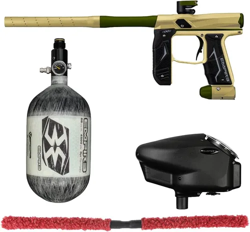Vista 8 de Action Village Empire Axe 2.0 Kit de pistola de paintball de competición con tanque de aire