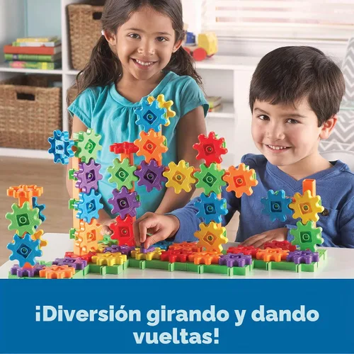 Vista 2 de Learning Resources Gears - Juego de construcción de lujo