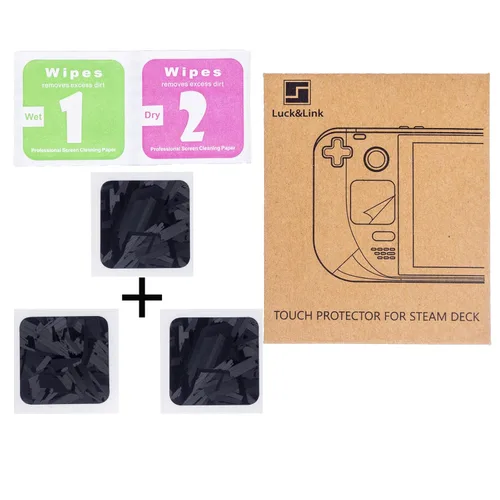 Vista 56 de Touchpad Protector Steam Deck, Touch Pads and Back Buttons Protective Skin Texture Sticker for steam Deck OLED&LCD Touch Trackpads, High end