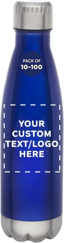 Vista 7 de DISCOUNT PROMOS Botellas de agua personalizadas Bullet Sports 26 oz Set de 10/50/100 paquete personalizado a granel promocional Fitness Drinkware