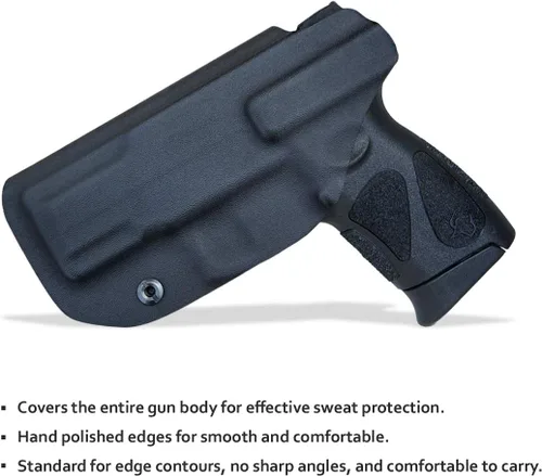 Vista 3 de Taurus G2C Holster, Kydex IWB Holster for G2C Taurus & Millennium PT111 G2 / PT140 - Taurus PT111 G2C 9mm Pistol Case