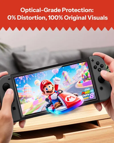 Vista 3 de OMOTON Papersense - Protector de pantalla para Switch 2 (7.9 pulgadas), color mate