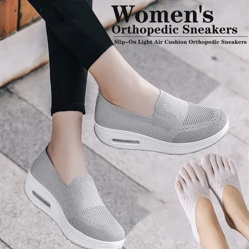 Vista 2 de Zapatos ortopédicos para mujer, zapatos ortopédicos para mujer, zapatos ortopédicos, zapatos ortopédicos sin cordones para mujer