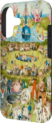 Vista 2 de Hieronymus Bosch - Carcasa para iPhone 17, diseño de jardín de las delicias terrenales