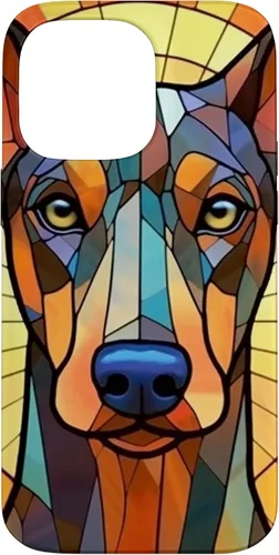 Vista 21 de Funda para iPhone 16 Doberman Dog