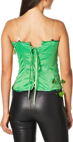 Vista 3 de Rubie's DC Superheroes Poison Ivy - Corsé de lujo para adultos