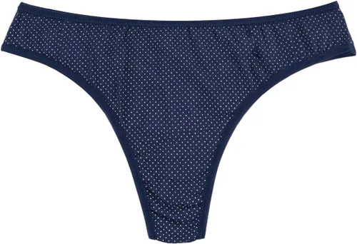 Vista 4 de KNITLORD - Juego de 6 tangas de mujer, ropa interior de algodón transpirable, hipster, bikini