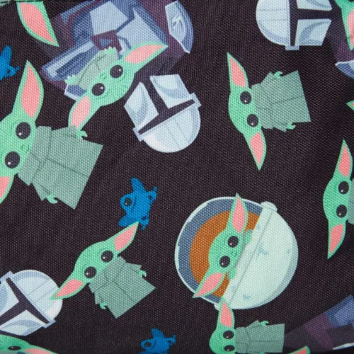 Vista 6 de RALME Mochilas escolares de personajes grandes para niños o adultos, 16 pulgadas, Bebé Yoda, Mochila