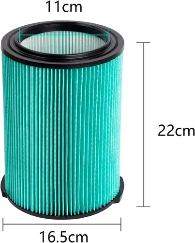 Vista 6 de WuYan VF6000 Filtro de repuesto de 5 capas, para aspiradoras Ridgid de 5 a 20 galones en seco y húmedo WD5500 WD0671 WD6425 WD7000 WD1280 WD1851