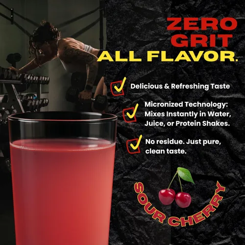 Vista 5 de Creatina para fuerza y producción de energía muscular, 0.18 oz por porción, polvo micronizado, pre-entrenamiento, salud muscular, suplemento