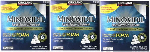 Vista 6 de Minoxidil en espuma Kirkland Signature, 2.11 onzas, 1.5 libras