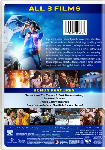 Vista 2 de Back to the Future The Complete Trilogy DVD