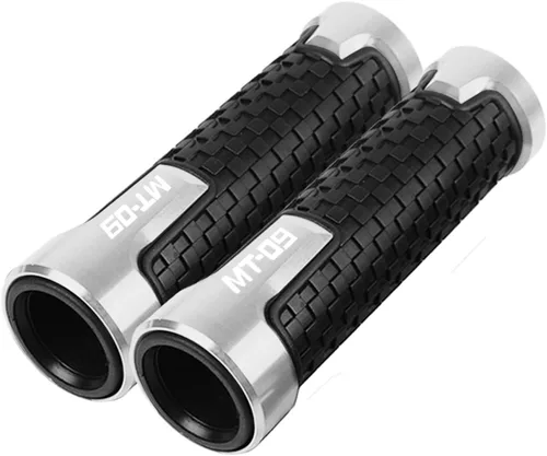 Vista 19 de Para Yamaha MT-09 FZ-09 2014 2015 2016 MT09 FZ09 MT FZ 09 Accesorios de motocicleta Manillar Grips Mano extremos Cap (Color : A Negro)