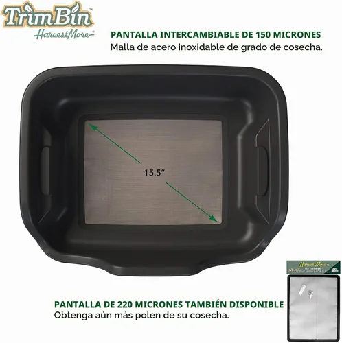 Vista 5 de Harvest More Kit completo de cubo con tijeras para fregador, color negro
