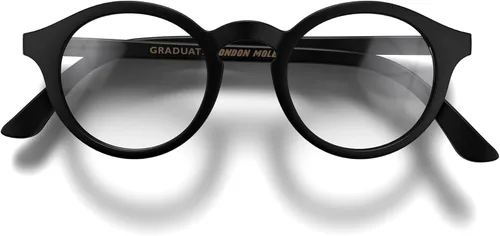 Vista 12 de LONDON MOLE® Graduate reading glasses Cool round panto shaped readers Men’s Women’s Unisex Spring hinges