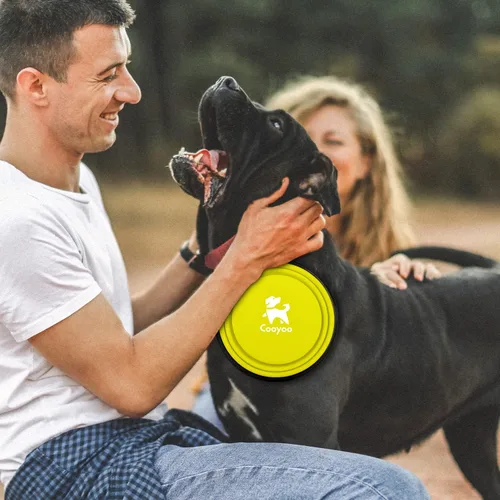 Vista 45 de COOYOO Cuenco plegable para perros, paquete de 2 cuencos plegables para agua para perros y gatos, plato portátil para alimentación de mascotas