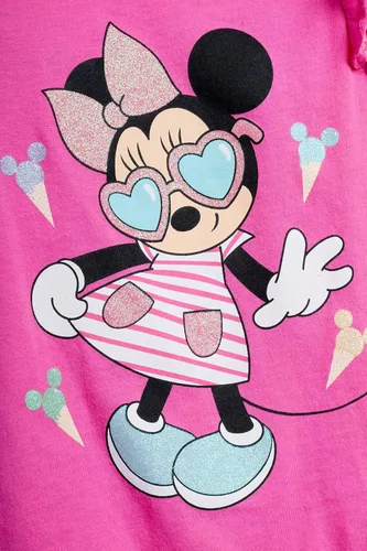 Vista 5 de Disney Mameluco de Minnie Mouse para bebé, 4 piezas, para recién nacido (0-24 meses)