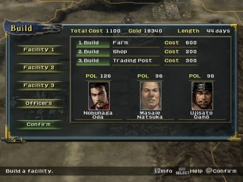 Vista 11 de Nobunaga's Ambition Iron Triangle - PlayStation 2