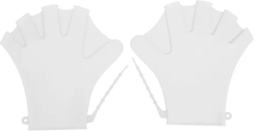 Vista 13 de Baluue 2 guantes de natación, guantes de natación acuática, para entrenamiento en agua, palmeados a mano, para hombres, mujeres, adultos