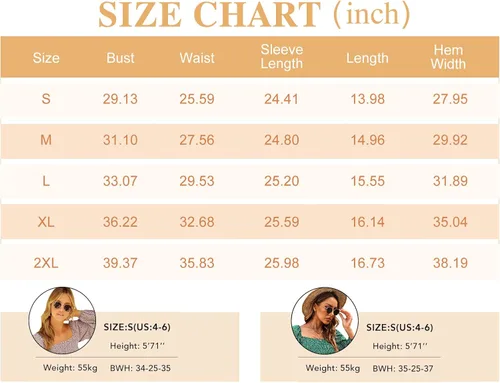 Vista 8 de EVALESS - Blusas de manga larga para mujer, cuello cuadrado, sexy, casuales