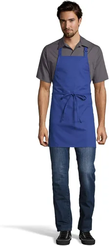 Vista 10 de Uncommon Threads Delantal unisex ajustable sin bolsillo para restaurante