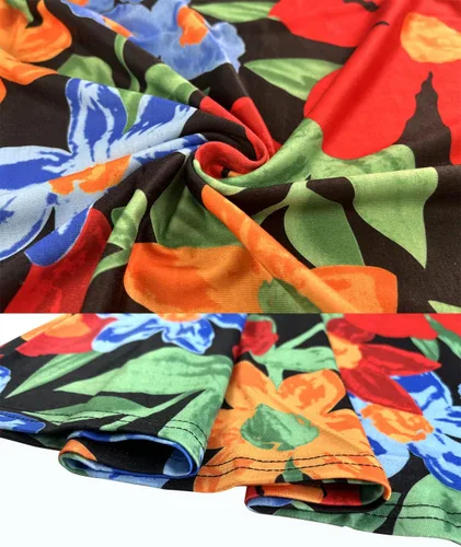 Vista 32 de SimpleFun - Vestidos de verano para mujer, camiseta floral, vestido de playa de estilo bohemio, informal, con bolsillos y sin mangas