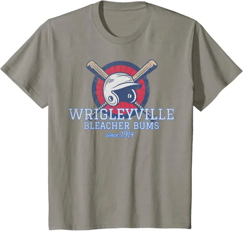 Vista 25 de Wrigleyville Bleacher Bums - Camiseta de béisbol divertida