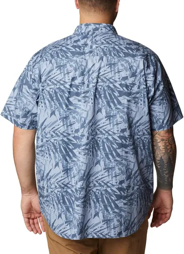 Vista 7 de Columbia - Camisa de manga corta para hombre con estampado de Rapid Rivers