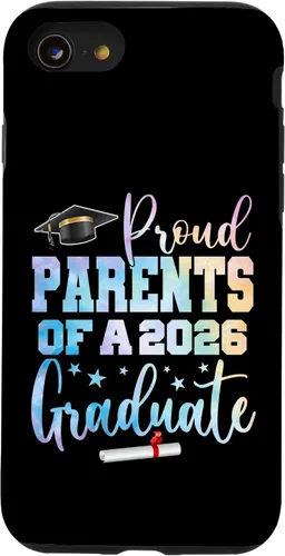 Vista 18 de Proud Parents of A Class of 2026 Graduate Graduation Case for iPhone 16