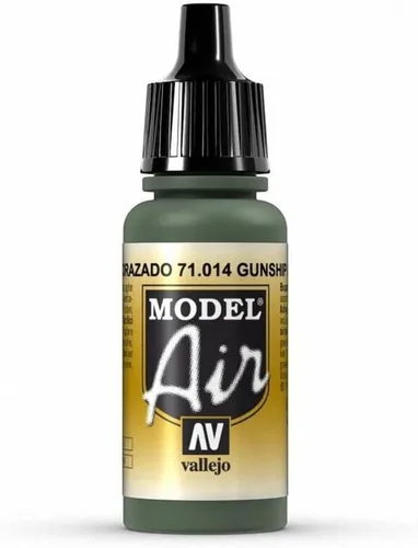 Vista 13 de Vallejo Pintura marrón tanque, 0.6 fl oz