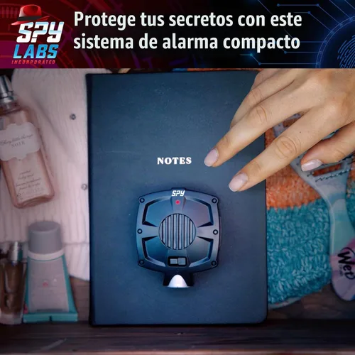 Vista 3 de Spy Labs Inc: Alarma con detector de movimiento de Thames & Kosmos Protege objetos de valor con sistema de alarma compacto Herramientas y trucos