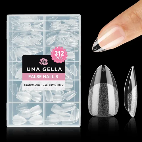 Vista 17 de UNA GELLA Pegamento de uñas de gel 6 en 1 para puntas de uñas transparentes