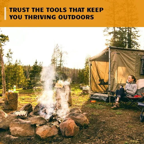 Vista 8 de Bushcraft Survival Barrena de Ojo Escocés de 1 Pulgada Broca Manual de Barrena para Madera para Acampar y Construcción de Refugios Herramientas