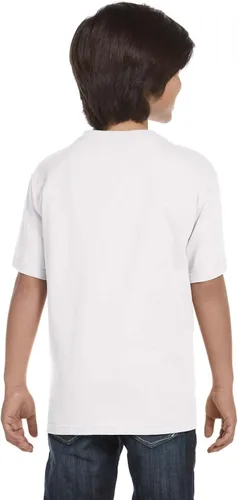 Vista 6 de Hanes Camiseta de manga corta Essentials para niños, paquete de 3 o 6